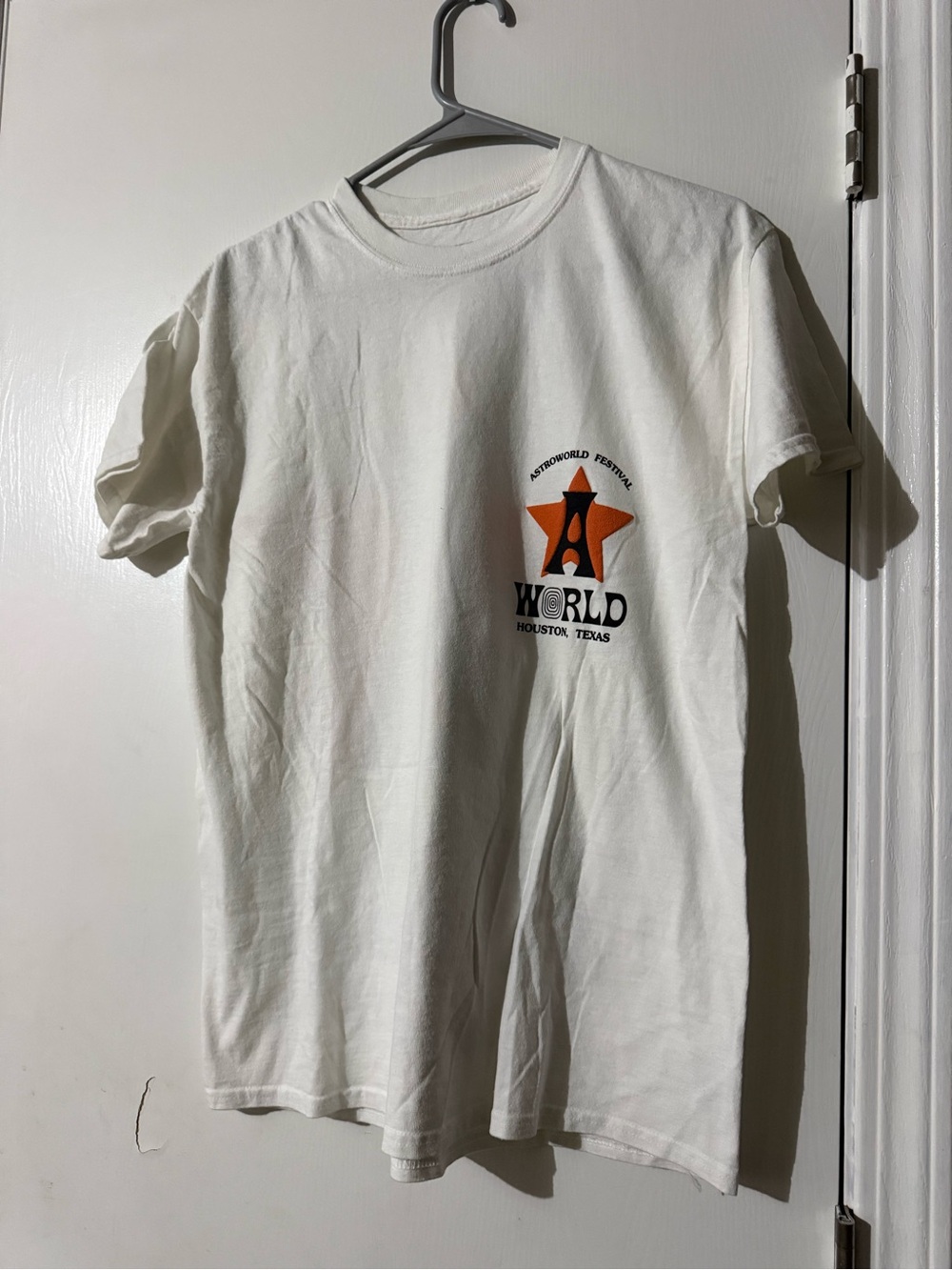 Travis Scott Astroworld Festival White T-Shirt Houston Texas